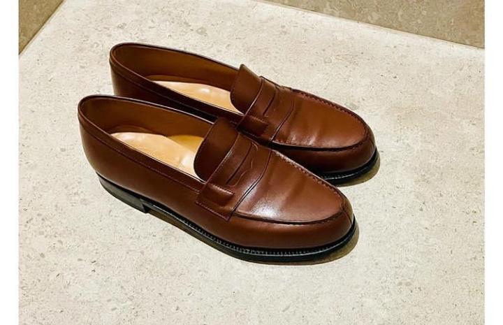 Decent Wear Men's Brown Moccasin Leather Formal Shoes